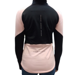 Campera Lycra Deportiva Mujer Calyud2 Rosa + Pantalón Microfibra Pmicroluxd Negro en internet