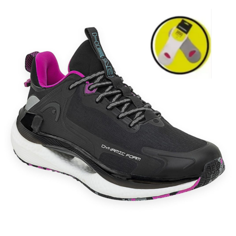 Zapatillas Deportivas Head Mujer TUNEZ - NG/FU + Medias!!