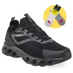 Zapatillas Deportivas Niños Head Limay - Negro + Medias