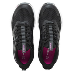 Zapatillas NIÑA Head - SERBIA Negra/Fucsia - PASION AL DEPORTE