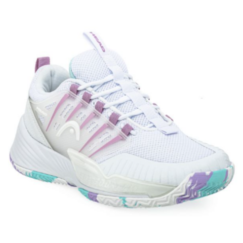 Zapatillas Voley Head Mujer - Entrenamiento Blanco/Lila