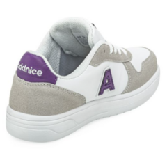 Zapatillas Deportivas/urbanas Niñas Addnice SKATE Blanco/Violeta - 30 Al 34 - comprar online