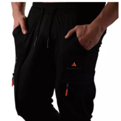 Short Cargo Deportivo Vde Shcargo + Pantalón Cargo Hombre Pcargo