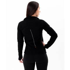 Imagen de Campera Polar Dama Capolard + Calza Gym Urban Luxury Camur