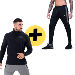 Conjunto Deportivo! Buzo Polar Hombre + pantalón cargo en internet