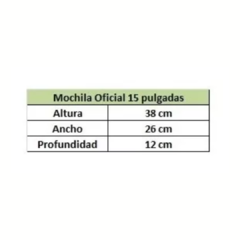 Mochila River Plate 15 Pulgadas Licencia Original -rp584 en internet