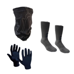 COMBO TERMICO! Cuello Salpa Topo + Guantes Termicos + Medias