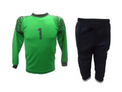 Combo arquero Niño Buzo + pantalon 3/4 reusch (vdeos)