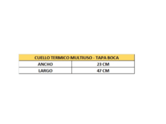 Cuello multiuso tapa boca Tetrix - Csalpa - PASION AL DEPORTE