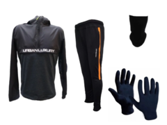 Combo! conjunto deportivo color surtido+ cuello+guantes