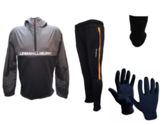 Combo! conjunto deportivo color surtido+ cuello+guantes - comprar online