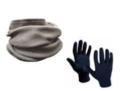 Combo térmico!! cuello térmico gs + guantes térmicos