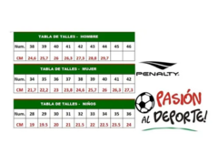 Botin penalty adulto Brasil 70 r2 -242141 (6640) - tienda online