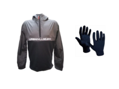 Combo!!buzo deportivo hombre (bullu)+guantes térmicos - comprar online
