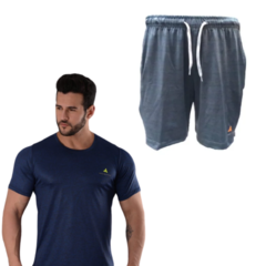 Combo deportivo!! remera dry fit +short bolsillos gs/os