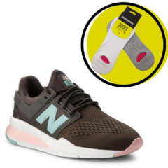 Zapatilla new balance mujer WS247FD+Medias gratis!