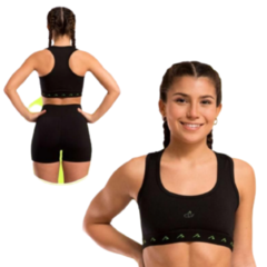 Combo gym mujer ng!! top deportivo+calza tiro alto - comprar online