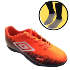 BOTIN NIÑO UMBRO BURN 898778+MEDIAS GRATIS!!