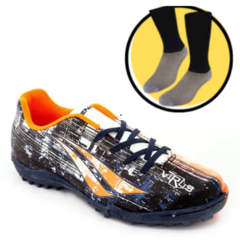 Botines niño penalty virus 246201(6080)+medias gratis!!