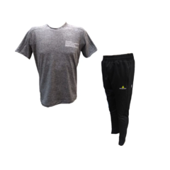 Combo!! Remera Deportiva Gs+pantalon Chupin Bolsillos