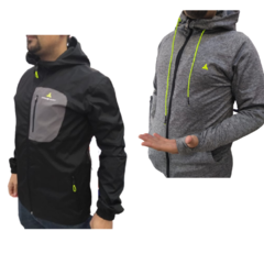 Combo Camp! Campera Lluvia + Campera Deportiva Capucha Gs