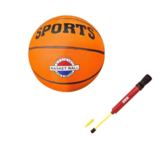 Pelota Basquet Infantil N° 3 Pel3mak +INFLADOR DRB!