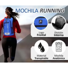 Mochila head running bici trekking ng 12 lts - 20958 - PASION AL DEPORTE