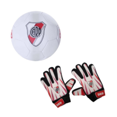 Combo Pelota river mundial n°3 +guantes de arquero en internet