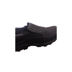 Mocasin Negro Hombre Good Year Base Goma +medias gratis!! en internet