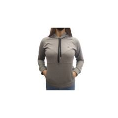 Buzo Gris Mujer Algodon Urbano Deportivo Fsport - Bumual - comprar online