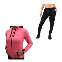 Conjunto! Campera Algodon Mujer fu +pantalon Lycra Urban