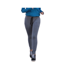 Pantalon Mujer Algodón Puño Gris +calza Deportiva en internet