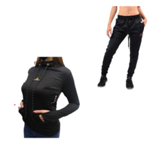 Conjunto Deportivo Mujer! Buzo Lycra +pantalon Lycra -ng Urb