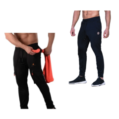 Pantalón Cargo Hombre Deportivo +pantalon Liso Plyp