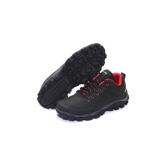 Zapatillas Stone Hombre Trekking Ng/rj - 04100 - tienda online