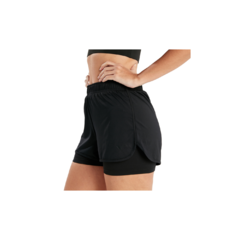 Conjunto Deportivo Mujer! Top Mujer Reves +short Con Calza en internet