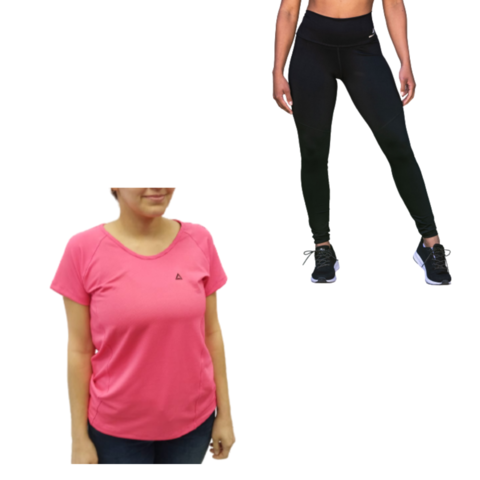 Conjunto! Remera Deportiva Mujer fu+ Calza Lycra Mujer Urban