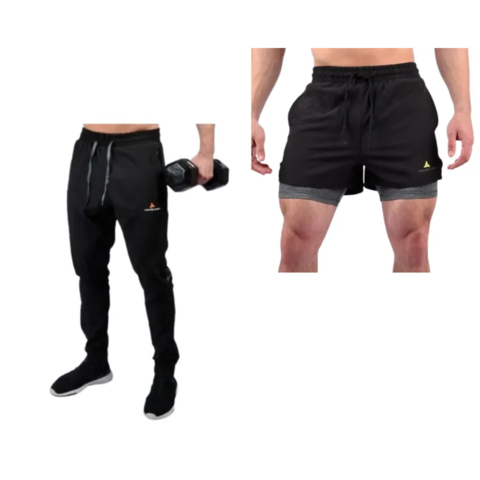 Pantalon Hombre Microfibra Verano+ Short Con Calza Ng