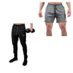 Pantalon Hombre Microfibra Liviano +short Lycra Bolsillos Gs - comprar online