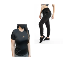 Conjunto! Remera Lycra Mujer ng+ Pantalon Microfibra Liviano - comprar online
