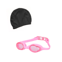 Antiparras Natacion Hydro Isus NiÑa 5010023 Rosa +GORRO LYCRA