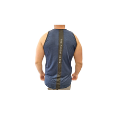 Musculosa Deportiva Hombre Azul Muscur4 +remera Lycra AZ - PASION AL DEPORTE