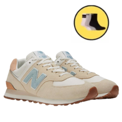 Zapatillas New Balance Hombre Ml574rf2 +Medias gratis!