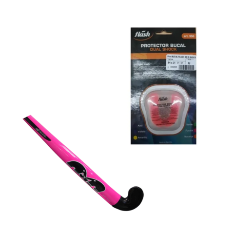 Palo Nena Hockey Madera Tk Midi Fu +bucal Junior Flash