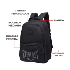 Mochila Deportiva Urbana Everlast - 21275 - comprar online