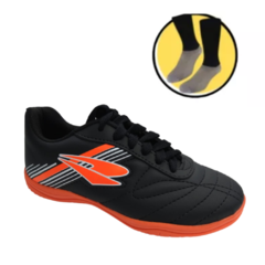 Botines Futsal Niños Dray Ng/nar 323dryn +Medias gratis!