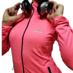 Campera mujer deportiva lycra algodon- calyud