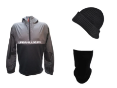 Combo inv hombre!! buzo deportivo+gorro lana y cuello termico