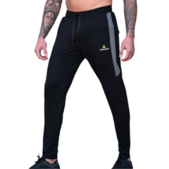 Combo Pantalón Deportivo Hombre Chupin Lycra - Plycc y pantalón recto de algodón en internet