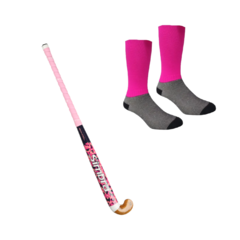 Palo Madera Hockey Simbra School +medias Nena Hockey